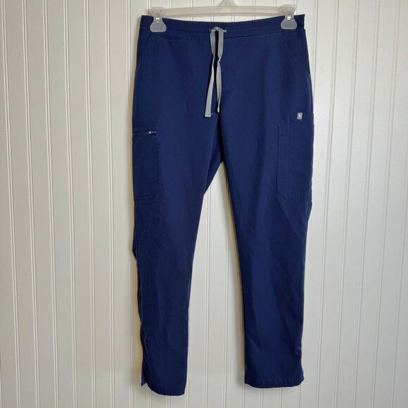 Figs Technical Collection Navy Straight Leg Scrub Bottoms A41 - Picture 1 of 6